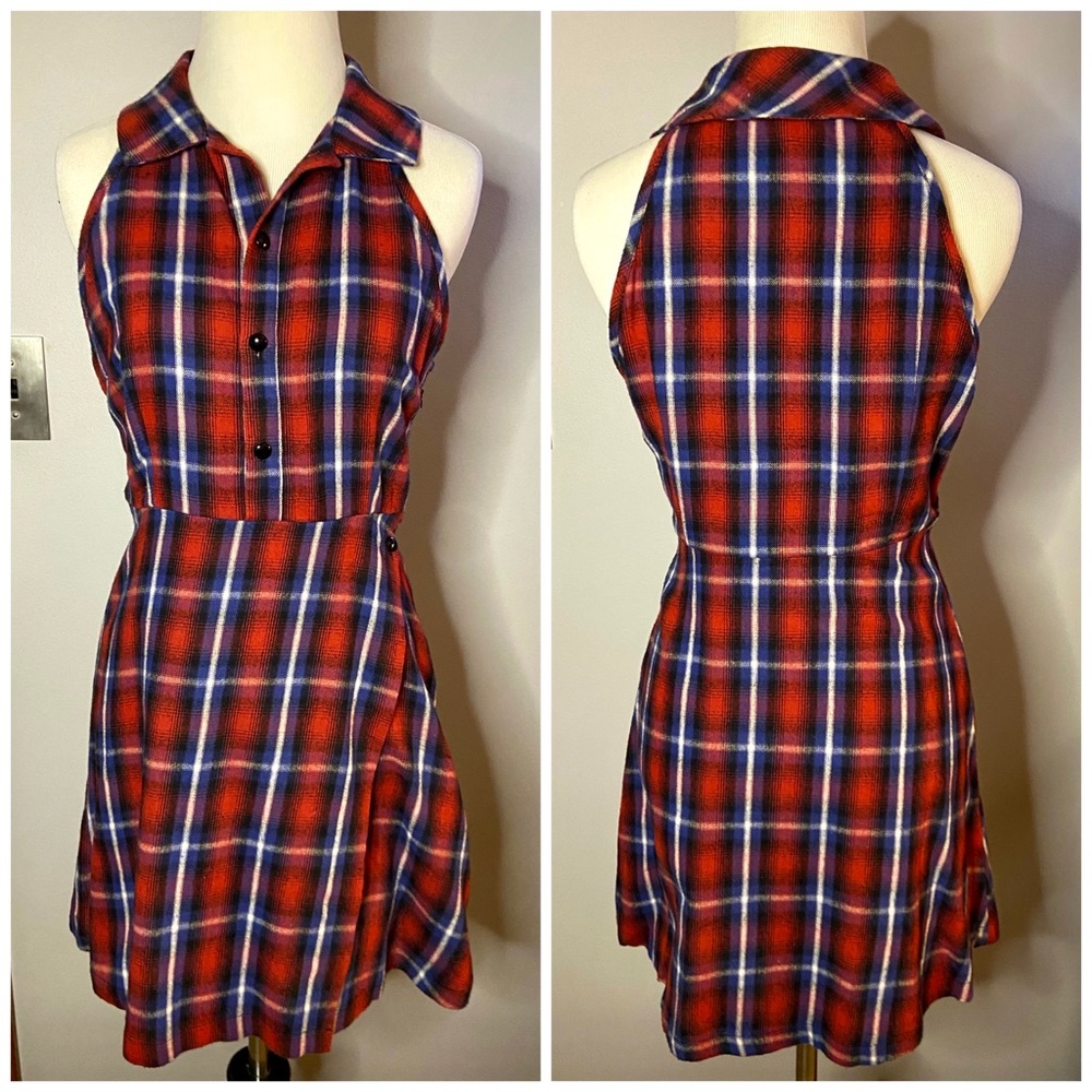 NWOT Plaid Dress, Medium